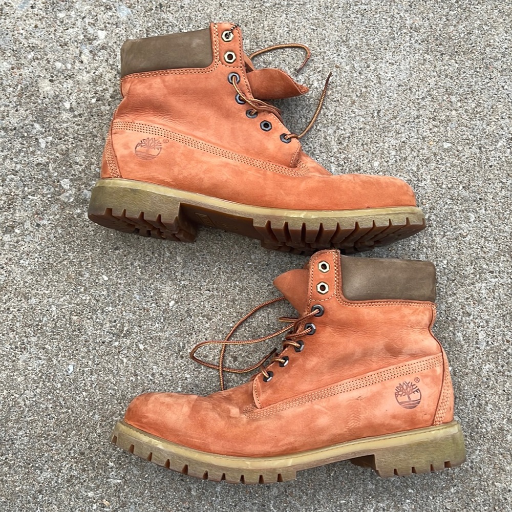 Size 12 Sweet Potato Timberlands